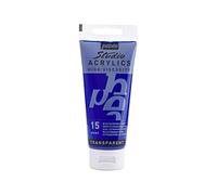 Pébéo Acrylique Studio 837015 – Bleu outremer foncé – Tube 100 ml