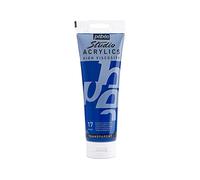 Pébéo Peinture acrylique Studio 837017 Bleu de phtalocyanine Tube 100 ml