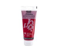 Pébéo 837018 Studio Acrylique Tube Carmin Naphtol 100 ml