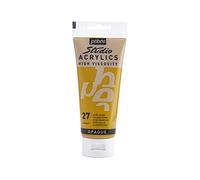 Pébéo 837027 Studio Acrylique Tube Ocre Jaune 100 ml