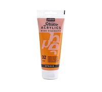 Pébéo 837032 Studio Acrylique Tube Orange Cadmium Imitation 100 ml