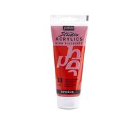 Pébéo Peinture acrylique Studio 837033 – Rouge cadmium imitation – Tube 100 ml