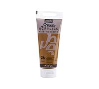 Pébéo 837036 Studio Acrylique Tube Sienne Naturelle 100 ml
