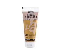 Pébéo 837350 Studio Acrylique Tube Or Riche Iridescent 100 ml