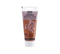 Pébéo Peinture acrylique Studio 837355 Cuivre iridescent 100 ml
