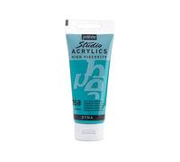 Pébéo 837358 Studio Acrylique Tube Vert/Bleu Iridescent 100 ml