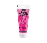 Pébéo Peinture acrylique en tube Studio 837371 Rose fluorescent 100 ml