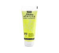 Pébéo 837372 Studio Acrylique Tube Jaune Fluorescent 100 ml
