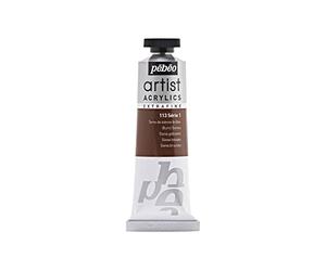 Pébéo 906113 Beaux-Arts Artiste Acrylique Extra Fine 1 Tube Sienne Brûlée 37 ml
