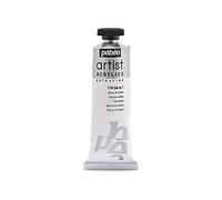 Pébéo Peinture Acrylique Extra-Fine Artiste 906118 Blanc de Titane 37 ml
