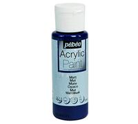 PEBEO Acrylique 59 ML Bleu Marine Mat, 3,3 x 3,3 x 10 cm
