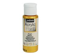 PEBEO Acrylique 59ML, Perle Dorée, 3,3 x 3,3 x 10 cm
