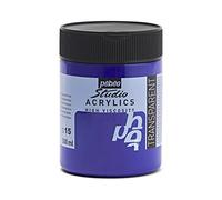 Pébéo - Peinture acrylique Studio - Bleu Outremer Foncé n°15 - Pot 500 ml