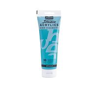 Pébéo - Acrylique Fine Studio Acrylics - Peinture Acrylique Bleu - Bleu Turquoise - 250 ml 169-030