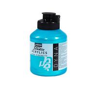 Pébéo Peinture acrylique Fine Studio Acrylics – Bleu-Vert iridescent – 500 ml