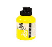 Pébéo Peinture acrylique Fine Studio Acrylics Jaune primaire opaque 500 ml