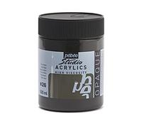 Pébéo – Peinture acrylique Fine Studio Acrylics – Noir de Mars – 500 ml