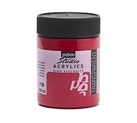 Pébéo Peinture acrylique Studio Acrylics – Rouge Carmin Naphtol – 500 ml