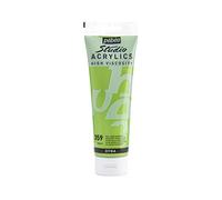 Pébéo - Acrylique Fine Studio Acrylics - Peinture Acrylique Vert - Vert-Jaune Iridescent - 250 ml 169359