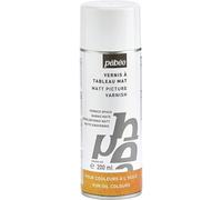 Pébéo Aérosol 200 ml Vernis pour couleurs à l'huile finition transparent Mat
