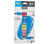 PEBEO - Aquarelle Studio - Set de Peinture Aquarelle Haute Qualité pour Artistes Professionnels et Peintres Amateurs - 12 Tubes de 12 ml 668900