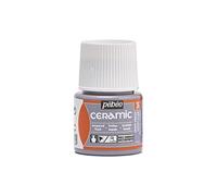 Pébéo Ceramic Peinture opaque pour céramique et faïence Effet brillant Flacon 45 Violet clair