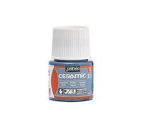Pébéo Peinture Ceramic – Couleur opaque pour céramique et faïence, effet brillant – Bleu 45 ml