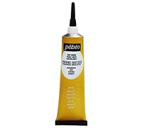 Pebeo Cerne Relief Tube de Peinture Effet Relief sur Verre avec Embout Or Royal 37 ML, Doré