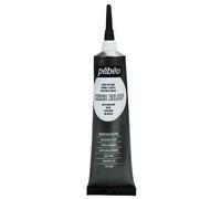 Pebeo Cerne Relief Tube de peinture effet relief sur verre avec embout Plomb 37 ml