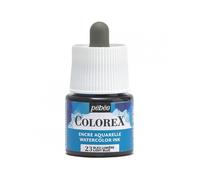 Pebeo Colorex Aquarelltinte, 45 ml, Hellblau