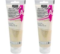 Pebeo Deco Auxiliaire 120 Ml Paillette D'or (Lot De 2)