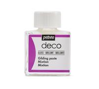 Pebeo Deco Dorure Pâte 75ml - Doré Taille Adhésif pour Feuille Métal & Flocons