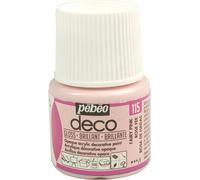 Pebeo Deco Peinture acrylique brillante, 45 ml, 115 rose fée
