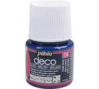Pébéo Peinture acrylique Deco – Brillant Bleu foncé 45 ml (092134)