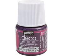 Pebeo Deco - Peinture - peinture acrylique - cassis - mat - 45 ml NA G