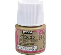 Pébéo Peinture acrylique Deco – Taupe opaque brillant – 45 ml
