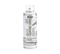 PEBEO - decoSpray - Préparateur de Surface Gesso en Spray - Enduit Universel Base Eau - Apprêt pour les Surfaces à Peindre - Blanc, 200 ml (Lot de 1)