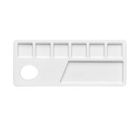 Palette petit modèle - 6 godets Blanc G