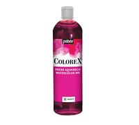 Pébéo - Encre Colorex 1 L Magenta - Colorex Encre Aquarelle Pébéo - Encre rose Rendu Velouté - Encre Dessin Multi-outil Tous Supports - 1 L - Magenta