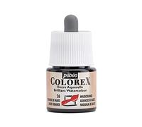 Pébéo - Encre Colorex 45 ML Orange de Mars - Colorex Encre Aquarelle Pébéo - Encre Orange Rendu Velouté - Encre Dessin Multi-outil Tous Supports - 45 ML - Orange de Mars