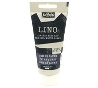 Pébéo Encre Linogravure GRIS DE PAYNE 80 ml - Encre Lino à l’Eau Ultra Pigmentée et Opaque, Impression sur Linoléum et Papier, Nettoyage Facile
