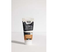 Pébéo Encre Linogravure SIENNE NATURELLE 80 ml - Encre Lino à l’Eau Ultra Pigmentée et Opaque, Impression sur Linoléum et Papier, Nettoyage Facile