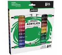 Pébéo Etui De 24 Tubes De Peinture Studio Acrylics 12ml