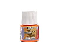Pébéo - Fantasy Moon Orange fluo - Peinture Orange fluo Effet Martelé - Rendu fluo - Peinture Multisupport - 45 ml