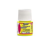 Pébéo - Fantasy Prisme Jaune fluo - Peinture Jaune fluo Effet Alvéolé - Rendu fluo - Peinture Multisupport - 45 ml
