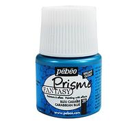 Pebeo Fantasy Prisme Multi Surface Craft Peinture Pots de 45 ml Bleu Caraïbes