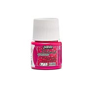 Pébéo - Fantasy Prisme Rose fluo - Peinture Rose fluo Effet Alvéolé - Rendu fluo - Peinture Multisupport - 45 ml