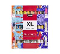 PEBEO Fine XL-Kit Peinture à l'huile, Couleurs complémentaires, 30 x 20 ml + Pinceau