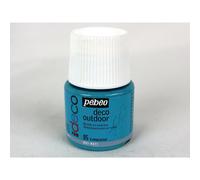 Pébéo Flacon 45 Ml Peinture Deco Outdoor Turquoise Mat