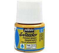 Pébéo Flacon 45 Ml Peinture Setacolor Opaque Pour Textiles Or Riche Moiré
